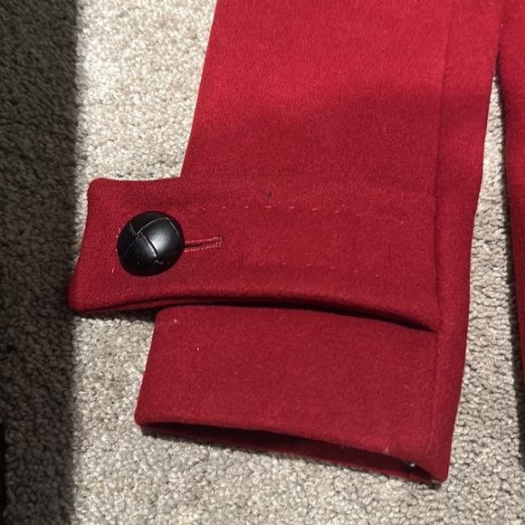 Gorgeous Red Babaton pea coat - Picture 3 of 4